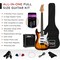 Best Choice Products 39in Full Size Beginner Electric Guitar Kit with Case, Strap, Amp, Whammy Bar
